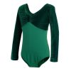 Long Sleeve Dance Leotards Kids Violet Ballet Dance Dress Ballet Leotards for Girls