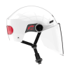 Bluetooth helmet for lightweight electric motorcycle. (Flash / tidal / burst flash sense mode, automatic brake warning light