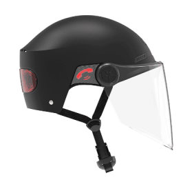 Bluetooth helmet for lightweight electric motorcycle. (Flash / tidal / burst flash sense mode, automatic brake warning light
