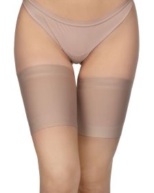 Women Elastic Thigh Bands Anti Chafing Prevent Thigh Rubbing Satin XL Size