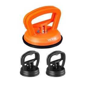 VEVOR Dent Removal Kit, 3 Packs Suction Cups, Dent Puller Handle Lifter with Gloves and Cloth, Paintless Car Dent Puller Remover for Car Dent Repair