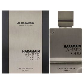 Amber Oud - Carbon Edition by Al Haramain for Men - 3.4 oz EDP Spray
