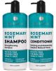 Rosemary Oil and Mint Shampoo and Conditioner Set Sulfate Free with Peppermint Moisturizing Products for Women and Men Helps Flaky Dry Scalp and Dandr