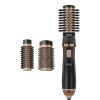 VEVOR Rotating Hair Dryer Brush Hot Air Styling Brush with 3 Interchange Heads