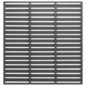 Fence Panel WPC 70.9"x70.9" Gray