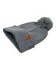HAAKWEAR Pom Pom Beanie - Made in USA - Koala Gray