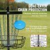 VEVOR Disc Golf Basket, 24-Chains Portable Disc Golf Target Hole, Heavy Duty Steel Practice Disc Golf Target, Indoor & Outdoor Disc Golf Course Basket