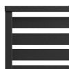 Fence Panel WPC 70.9"x70.9" Black