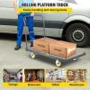 VEVOR Platform Truck 2000 lbs Capacity 47" x 24" x 32" Flatbed Cart Hand Truck