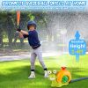 2 In 1 Snail Water Sprinkler Baseball Toy With 2 Sprinkler Nozzles 360° Rotating Spray Baseball Sprinkler Summer Water Toy For 4-8Years Old Boys Girls