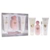 Prestige Princess Dreaming by New Brand for Women - 4 Pc Gift Set 3.3oz EDP Spray, 0.5oz EDP Spray, 4.3oz Shower Gel, 4.3oz Body Lotion