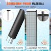 VEVOR Pool Fence, 4 x 48 FT Pool Fences for Inground Pools, Removable Child Safety Pool Fencing, Easy DIY Installation Swimming Pool Fence