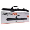 Porcelain Ceramic Spring Curling Iron - BP125SUC - Black by BaBylissPRO for Unisex - 1.25 Inch Curling Iron
