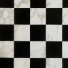Marble Checker - Vinyl Self-Adhesive Wallpaper Prepasted Wall stickers Wall Decor (Roll)