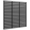 Fence Panel WPC 70.9"x70.9" Black