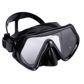 diving glasses.  snorksubmersible mask adult size dry pipe anti-fog, diving sports protector 230g Tempered Glasses (PSBCP0090-BLACK: PSBCP0090-BLACK)