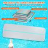 VEVOR Gymnastics Air Mat, 4 inch Thickness Inflatable Gymnastics Tumbling Mat, Tumble Track with Electric Pump