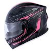 Motorcycle Street Bike Modular Flip up Dual Visor Full Face Helmet HB89