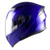 Motorcycle Street Bike Modular Flip up Dual Visor Full Face Helmet HB89