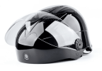 Smart Bluetooth motorcycle helmet. (1920x1080P motion camera (front / back), 64GB (16h) loop video, BT5.2+BLE4.2 Bluetooth, 2x0.5W voice control