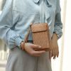 MKF Collection Caddy Vegan Leather Women Phone Wallet Crossbody by Mia k